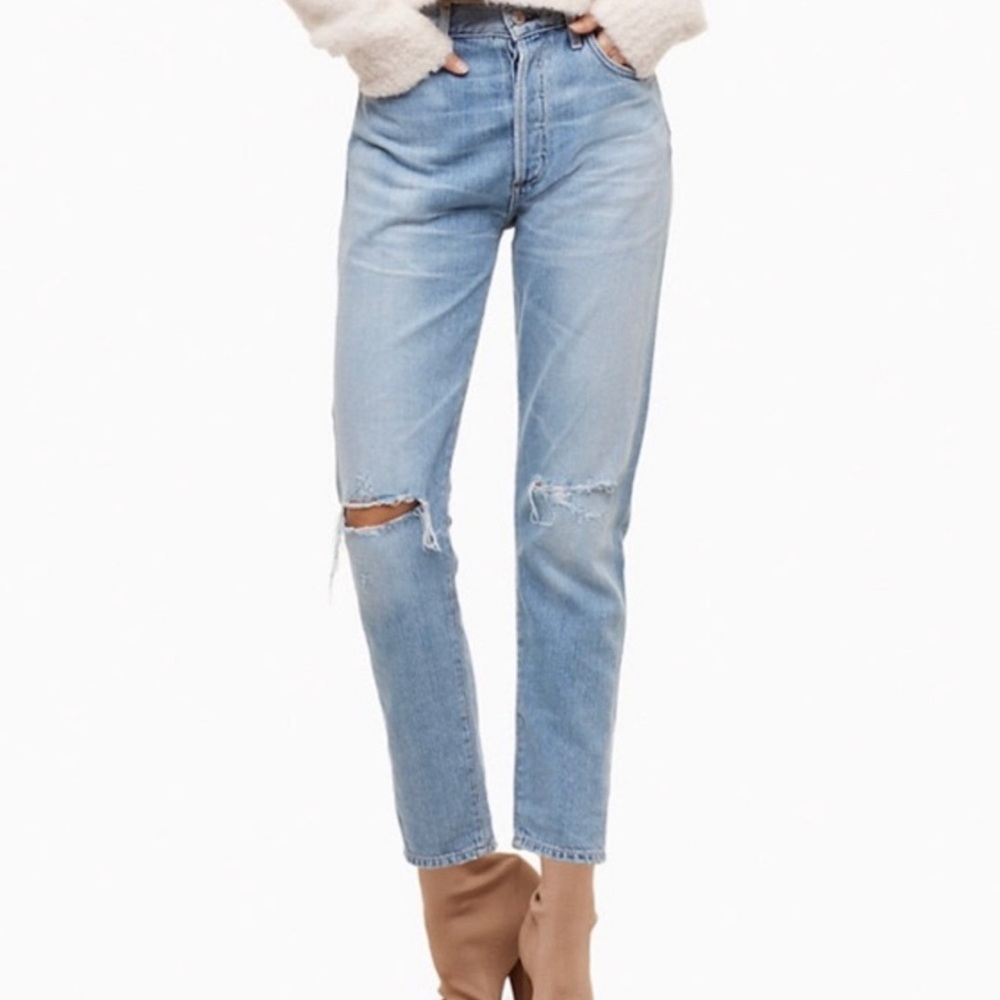 Citizens of Humanity Liya High Rise Crop Jeans 27